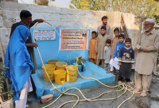 Brunnenbau in Pakistan